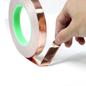 Nastro Adesivo in Rame a Doppia Faccia Resistente alle Alte Temperature per Schermatura Elettrica EMI Contro Lumache e Chiocciole - Product Image 3