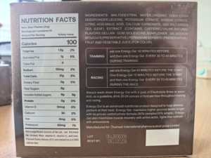 Gel Energético OEM ODM, HACCP ISO22000, Paquete de 10 con BCAA, Electrolitos y Cafeína Natural - Product Image 2