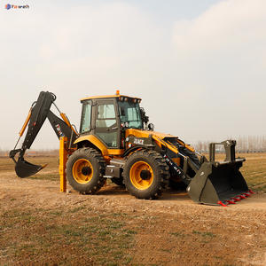 Yaweh รถตักแบบถังพร้อมรถแบ็คโฮและด้านหน้ารถแทรกเตอร์3จุดพร้อมรถตักและรถแบ็คโฮพร้อม CE - Product Image 3