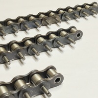 Chaîne à rouleaux de précision à pas court, fournie par l'usine, 60 80 100 120 avec broches allongées, chaîne à rouleaux de convoyeur pour la manutention des matériaux