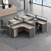 Nuevo Escritorio de Oficina Ejecutivo Extensible y Convertible, Moderno y Duradero, con Partición para Cubículo, Estación de Trabajo Ajustable, Escritorio de Madera