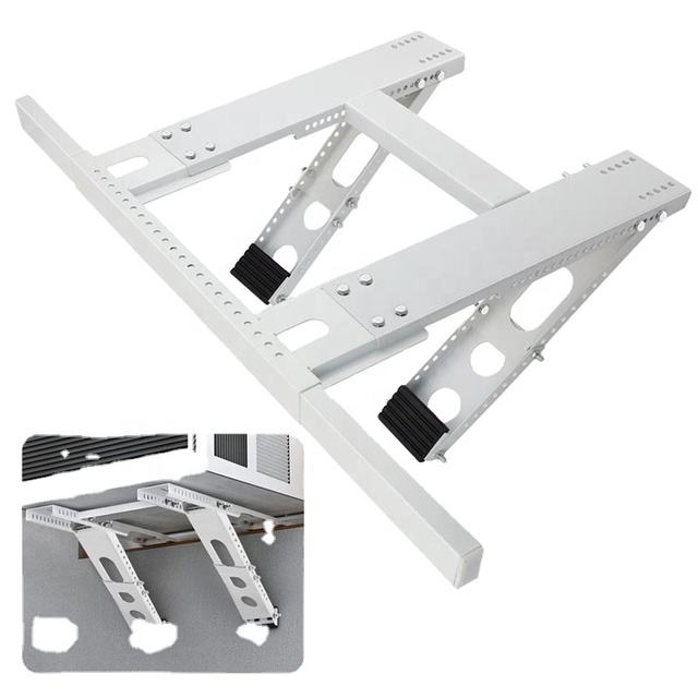 Ajustable air Conditioning Parts for Home Heavy Duty Ac Window Support Bracket Collapsible air Conditioner Wall Mounted Bracket