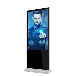 Tragbarer Digital Signage Touchscreen Werbung interaktiver Kiosk