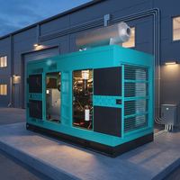 Groupe électrogène diesel ultra-silencieux 380-450 kW, modèle 2026, très demandé, certifié CE, extérieur, étanche à la pluie et à la poussière, 480V ATS