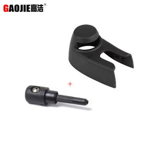 Cubierta de Brazo de Limpiaparabrisas Trasero Gaojie con Boquilla de Pulverización para Seat Altea 5P Ibiza León Toledo, Material PBT - Product Image 2