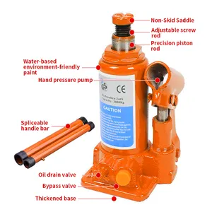 12 Ton 20 Ton 30 Ton 32 Ton Car Truck Heavy Duty Hydraulic Bottle Jack With Safety Valve