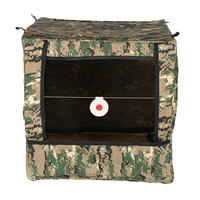 Cible de camouflage de chasse et de tir en plein air 40*40cm avec oeil de taureau pour accessoires de tir à la fronde