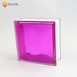Blocs de cristal de verre, pièces, mur de briques, usine pour décoration d'hôtel - Product Image 1