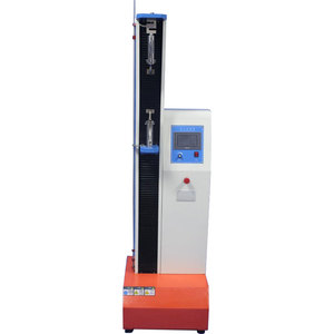 500kg 5kN Touch Screen Single Column Universal Tensile <b>Strength</b> Testing Machine for Rubber Plastic Textile and Metal Wire - Product Image 1