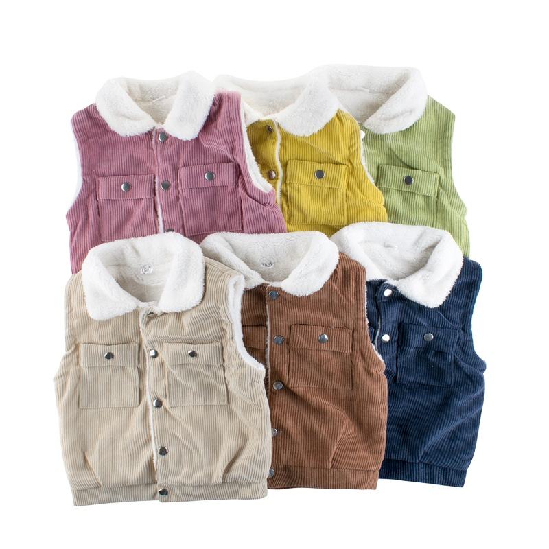 Boys Sleeveless Jackets Warm Stylish Outwear Solutions
