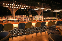 Prix d'usine, bar de boîte de nuit, restaurant, meuble de comptoir, banquette d'événement moderne, canapé, table de bar et ensemble de chaises