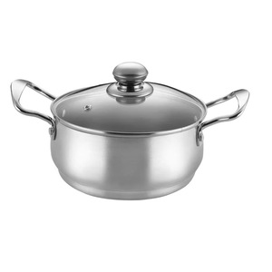 Aluminum Sandblasted Double Layer Cooking Pot Set 18-24Cm 10 Piece Steamer Cookware Set Dishwasher Safe Oven Safe - Product Image 3