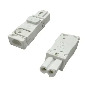 EPN0024 and EPN0034 2pin Male and Female Paired Plug-in Connectors 16A 400V