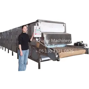 Fruits And Vegetables Continuous Automatic Shredded Radish Multi Layer Mesh Belt Dryer Drying Machine For Food Plant