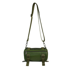Nouveau sac bandoulière cylindrique multifonctionnel de style coréen pour hommes, sac messager tendance pour une utilisation quotidienne toute saison - Product Image 1