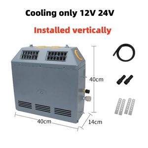 Unidad de <span class=keywords><strong>Aire</strong></span> <span class=keywords><strong>Acondicionado</strong></span> Eléctrica con Termostato de 12V/24V para Estacionamiento de Autos, Camionetas y Autocaravanas DEFU - Product Image 3