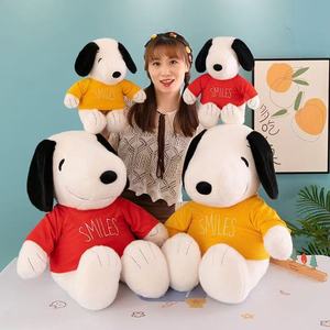 <span class=keywords><strong>Peluche</strong></span> <span class=keywords><strong>Snoopy</strong></span> avec lunettes cœur rouge, chien Peanuts Cupidon, Saint-Valentin, <span class=keywords><strong>peluche</strong></span> super douce, Pâques, anti-stress, coton PP - Product Image 2