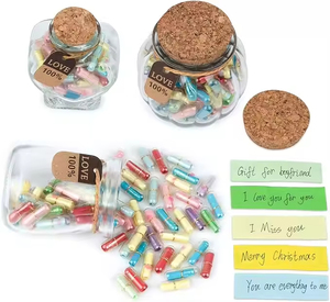 Viên nang thư tin nhắn trong một chai 2025 valentinses món quà ngày cho bạn gái bạn trai sinh nhật kỷ niệm ngày Valentine - Product Image 6