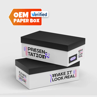 Boîte à chaussures personnalisée avec logo OEM/ODM, emballage en carton durable pour chaussures et articles de pied, toutes formes
