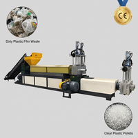 Nouvelle machine extrudeuse-granulateur à vis simple haute efficacité 2026 pour la production de granulés plastiques PC HDPE PP 75kW