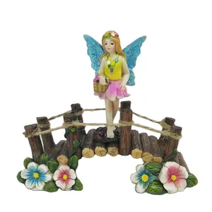 Fairy Garden Miniature Figurinesและอุปกรณ์เสริมชุด