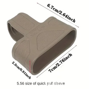 Premium Silicone Anti <b>Slip</b> <b>Cover</b> for Outdoor Tool Handle Camping Hiking Gear Universal Fit Durable Lightweight - Product Image 6