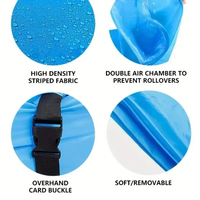 Sofá Cama Hinchable MingChan Impermeable para Exteriores, Accesorios para Camping, Senderismo, Pesca, Viajes y Playa, Tumbona de Aire Económica