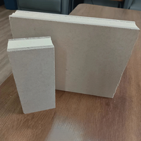 Calcium silikat PF Panel Sandwich, papan dinding eksterior fenolik tahan api isolasi dan dekorasi terintegrasi