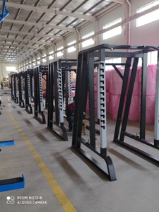 Équipement multifonctionnel / Appareil de musculation / Machine <span class=keywords><strong>Smith</strong></span> XZH-6036 à usage commercial en fer certifiée CE pour salle de sport intégrée - Product Image 5