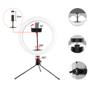 10 Inch LED Tattoo Ring Light Circular Fill Light for Tattoo Studio Eyelash Makeup Workstation - Product Image 5