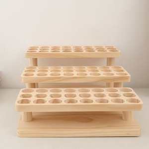 Soporte <span class=keywords><strong>para</strong></span> lápices labiales de <span class=keywords><strong>madera</strong></span> Tubo de 3 niveles <span class=keywords><strong>Herramienta</strong></span> de <span class=keywords><strong>madera</strong></span> Exhibición de aceite esencial Organizador de almacenamiento <span class=keywords><strong>para</strong></span> <span class=keywords><strong>herramienta</strong></span> de brillo de labios cosmético - Product Image 6
