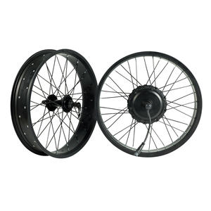 <span class=keywords><strong>Roue</strong></span> arrière de vélo fat bike, grande vitesse, 48v, 500w, moyeu avant, pour vélo fat bike - Product Image 1