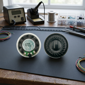 UTL 30mm Silver Metal Case <b>Speaker</b> - Product Image 3
