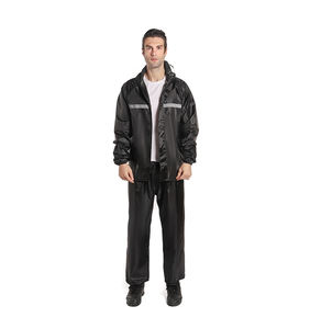 Traje Impermeable Reutilizable para Adultos, Conjunto de Chaqueta y Pantalones para <span class=keywords><strong>Lluvia</strong></span> - Product Image 2