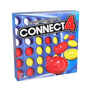 Kid Mini Connect Four Educational Toys Connect 4 Game Custom Montessori 4 In A Line Board Game Family