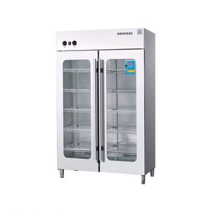 <strong>Meichu</strong> Stainless Steel Ozone Light Wave Disinfection Cabinet Single/Double Glass Door Commercial Tableware Cupboard Kitchen One - Product Image 1