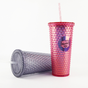 Vaso de plástico con tachuelas Mainstays de 22 onzas, paquete de 4 - Product Image 5