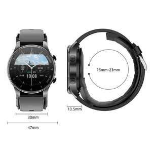 Jam tangan pintar kualitas tinggi dengan monitor bp V50 jam tangan kesehatan presisi pompa udara tekanan darah oksigen darah jam tangan pintar