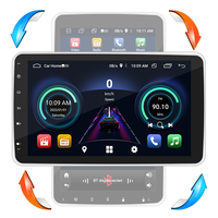 BQCC 10 "voiture Auto écran rotatif 1din Android 12 voiture jouer GPS stéréo Radio système de Navigation Audio voiture électronique vidéo