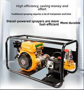 Pulverizador Diesel de Alta Potência e Alta Pressão com Partida Elétrica Modelo 60 para Agricultura, Jardins, Fazendas Familiares e Florestas Verdes - Product Image 3
