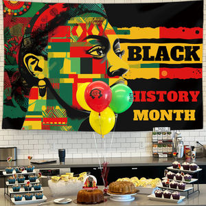 Mois de l'<span class=keywords><strong>histoire</strong></span> des Noirs toile de fond pour la <span class=keywords><strong>photographie</strong></span> fond de festival du patrimoine afro-américain pour les décorations de fête de vacances - Product Image 2