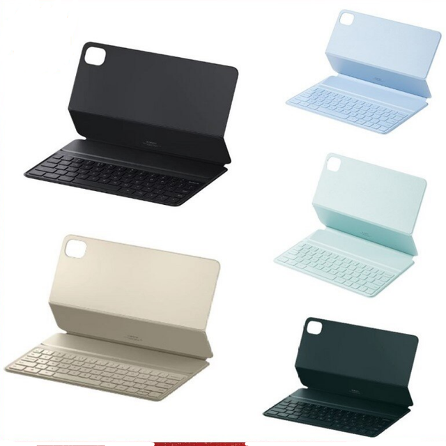 Original xiaomi Pad 5 Magic Keyboard Magnetic Adsorption 63 Keys Keyboard Protective Leather Case xiaomi Mi Pad 5 Keyboard Case
