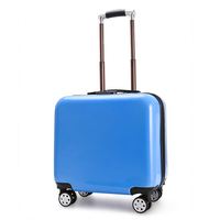 Valise compacte de 18 pouces avec logo personnalisé, valise à roulettes de qualité supérieure pour les voyages et le bureau