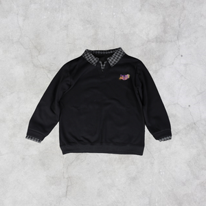 Sweat-shirt à capuche unisexe vintage lourd de 450 g, surdimensionné, taille plus, lavage enzymatique, polyester/coton, fermeture éclair sur le devant - Product Image 2