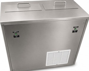 Frontline Chiller + <b>Heater</b> Dual Tank Ultrasonic Cleaner + Rear Control Stainless Steel Dual Tank 220V EU <b>Plug</b> Frontline Chiller - Product Image 4