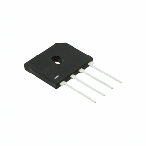 Diodes Manufacturer Channel 4-SIP, GBU Electronic Circuit Components GBU6JL-5000E3/51 - Product Image 1