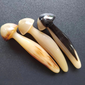 Palo de Acupuntura de Cuerno para Masaje Corporal, Fácil de Transportar, Palo de <span class=keywords><strong>Meridiano</strong></span> con Punta de Cuerno para Ojos y Meridianos - Product Image 4