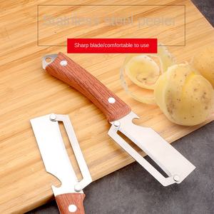Yingfeng سكين مطبخ مستدام من الفولاذ المقاوم للصدأ متعدد الوظائف ، مقشرة للبطاطس والفواكه والخضروات ، الهليون والشمع ، القرع - Product Image 2