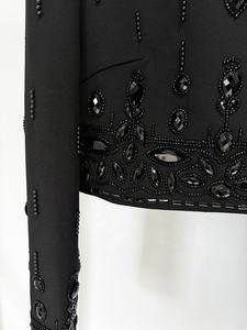 欧迪娜女装热销产品加3XL钻石水钻上衣长裙套装两件套女装套装 - Product Image 5