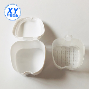 Boîte de rangement dentaire en plastique, boîte à prothèses en PP, étui pour protège-dents pour l'entretien des prothèses - Product Image 1